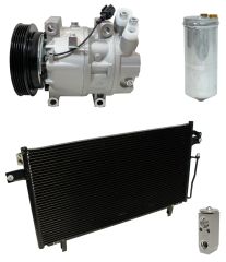 2000 Infiniti QX4 Base 3.3L Compressor and Condenser Kit (KT AH51A-N)