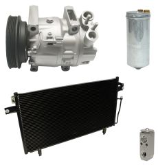 2000 Infiniti QX4 Base 3.3L Compressor and Condenser Kit (KT AH51A)