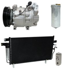 2000 Infiniti QX4 Base 3.3L Compressor and Condenser Kit (KT AH51B-N)
