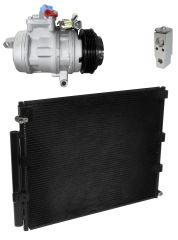 2007 Toyota Land Cruiser Base 4.7L Compressor and Condenser Kit (KT AH79A-N)