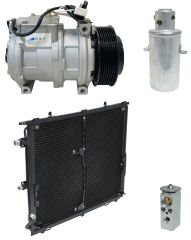 1998 Mercedes-Benz S420 Base 4.2L Compressor and Condenser Kit (KT AH82A-N)