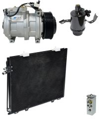 1995 Mercedes-Benz E300 Base 3.0L Compressor and Condenser Kit (KT AH83A-N)