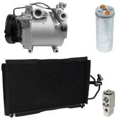 2000 Mitsubishi Galant ES 2.4L Compressor and Condenser Kit (KT AI01A-N)
