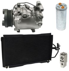 2000 Mitsubishi Galant ES 2.4L Compressor and Condenser Kit (KT AI01A)