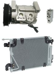 2000 Chevrolet Tracker Base 2.0L Compressor and Condenser Kit (KT AI39A)