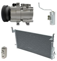 2004 Hyundai Sonata GL 2.4L Compressor and Condenser Kit (KT AI44A)