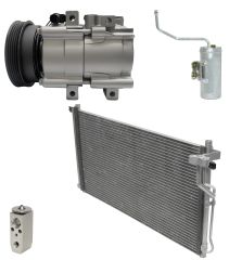 2005 Kia Magentis LX Anniversary Edition 2.4L Compressor and Condenser Kit (KT AI44D)
