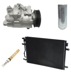 2003 Audi A4 Quattro Base 1.8L Compressor and Condenser Kit (KT AI56A)