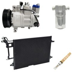 2001 Audi A4 Base 1.8L Compressor and Condenser Kit (KT AI59A-N)
