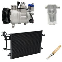2004 Audi A6 Base 3.0L Compressor and Condenser Kit (KT AI59B-N)