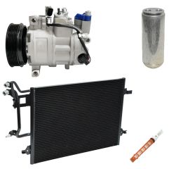 2005 Audi A6 Luxury 3.0L Compressor and Condenser Kit (KT AI61A-N)