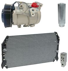 2003 Toyota Solara SE 2.4L Compressor and Condenser Kit (KT AI74A-N)