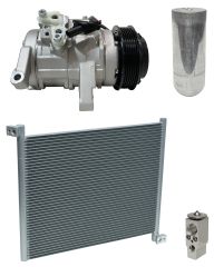 2007 Chrysler Aspen Limited 4.7L Compressor and Condenser Kit (KT AI85A-N)