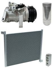 2006 Dodge Durango Limited 4.7L Compressor and Condenser Kit (KT AI87A-N)