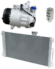 2003 Mercedes-Benz CLK320 Base 3.2L Compressor and Condenser Kit (KT AI93A-N)
