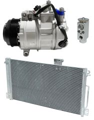 2005 Mercedes-Benz C240 Base 2.6L Compressor and Condenser Kit (KT B000A-N)