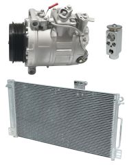 2005 Mercedes-Benz C240 Base 2.6L Compressor and Condenser Kit (KT B000A)