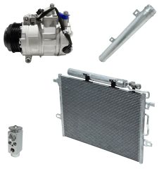 2009 Mercedes-Benz E350 Base 3.5L Compressor and Condenser Kit (KT B006A-N)