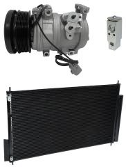 2009 Honda Odyssey Touring 3.5L Compressor and Condenser Kit (KT B010A-N)