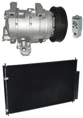 2009 Acura MDX Base 3.7L Compressor and Condenser Kit (KT B011B)