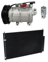 2009 Acura MDX Base 3.7L Compressor and Condenser Kit (KT B013B-N)