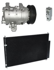 2009 Acura MDX Base 3.7L Compressor and Condenser Kit (KT B013B)