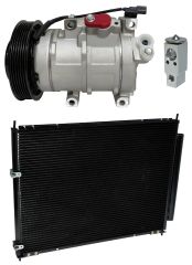 2009 Honda Ridgeline DX 3.5L Compressor and Condenser Kit (KT B014A-N)