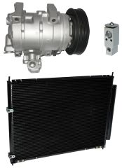 2009 Honda Ridgeline DX 3.5L Compressor and Condenser Kit (KT B014A)