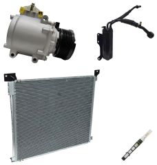 2007 Ford E-450 Super Duty Base 6.0L Compressor and Condenser Kit (KT B016A-N)