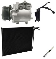 2007 Ford E-450 Super Duty Base 6.0L Compressor and Condenser Kit (KT B016B)