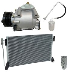 2005 Ford Five Hundred Limited 3.0L Compressor and Condenser Kit (KT B024A-N)