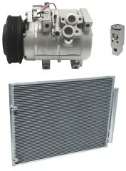 2005 Toyota Sienna XLE Limited 3.3L Compressor and Condenser Kit (KT B033A)