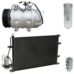 2001 Volvo S60 Base 2.4L Compressor and Condenser Kit (KT B048A-N)