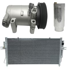 2004 Nissan Frontier SC 3.3L Compressor and Condenser Kit (KT B050A-N)