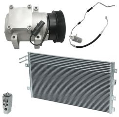 2004 Chrysler Sebring Limited 2.7L Compressor and Condenser Kit (KT B055A)