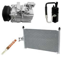 2007 Ford Escape XLS 2.3L Compressor and Condenser Kit (KT B064A)
