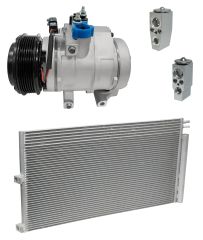 2007 Ford Expedition EL Eddie Bauer 5.4L Compressor and Condenser Kit (KT B069A-N)