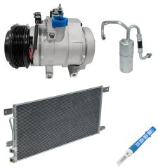 2009 Ford F-250 Super Duty XL 6.4L Compressor and Condenser Kit (KT B072A-N)