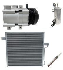 2009 Ford Explorer Limited 4.6L Compressor and Condenser Kit (KT B085A-N)