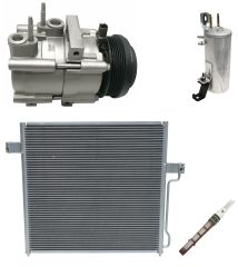 2009 Ford Explorer Limited 4.6L Compressor and Condenser Kit (KT B085A)