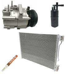 2009 Ford Crown Victoria LX 4.6L Compressor and Condenser Kit (KT B086A)