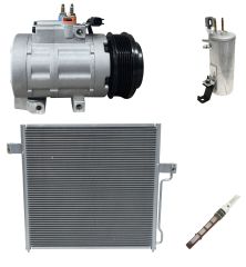 2006 Mercury Mountaineer Premier 4.6L Compressor and Condenser Kit (KT BA10A-N)