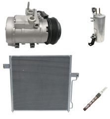 2006 Mercury Mountaineer Premier 4.6L Compressor and Condenser Kit (KT BA10A)