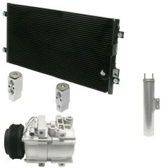 2003 Kia Sedona LX 3.5L Compressor and Condenser Kit (KT BA40A)