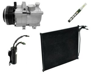 2007 Ford E-150 Base 4.6L Compressor and Condenser Kit (KT BB05A-N)