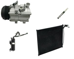 2007 Ford E-150 Base 4.6L Compressor and Condenser Kit (KT BB06A)