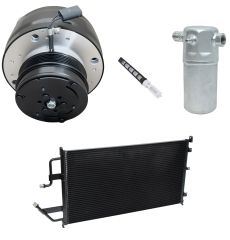 1993 Chevrolet Blazer Cheyenne 5.7L Compressor and Condenser Kit (KT BC16A-N)