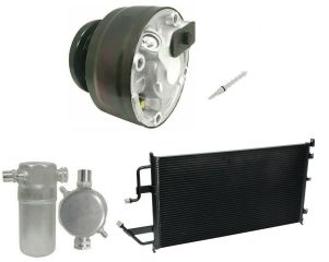 1992 GMC Yukon SLE 5.7L Compressor and Condenser Kit (KT BC62A)