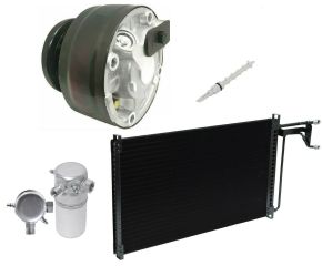 1987 Chevrolet Blazer Custom Deluxe 5.7L Compressor and Condenser Kit (KT BC72A-N)