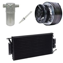 1991 Chevrolet G30 Beauville 7.4L Compressor and Condenser Kit (KT BD03A)
